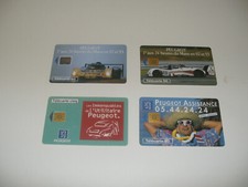 LOT TELECARTES PEUGEOT LE MANS