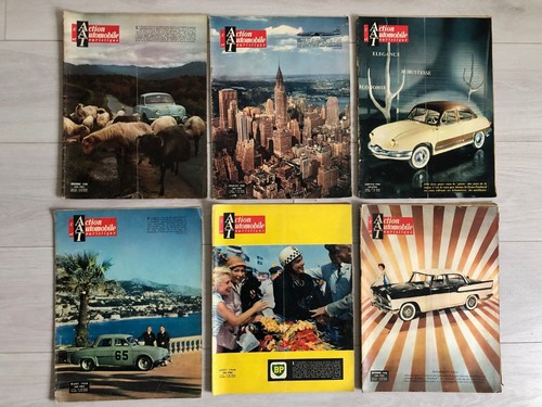 Revues auto action - 6x,