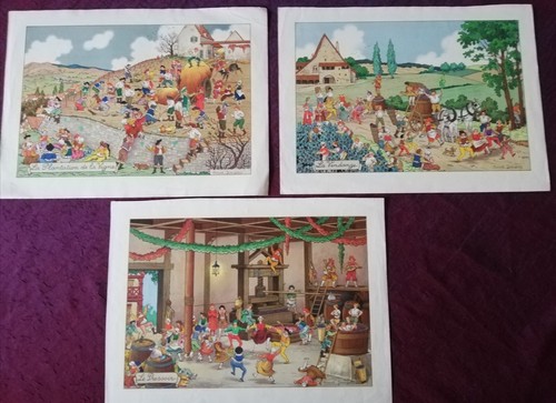 Affiches vendange la - affiches,