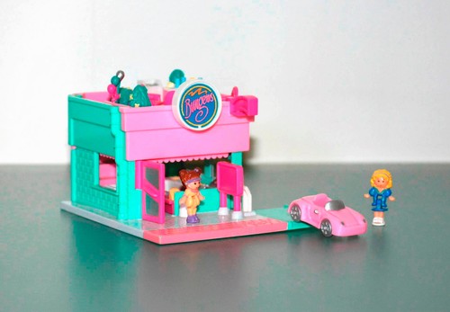 Rare polly pocket drive - drive, in