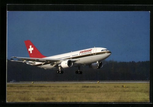 Carte postale swissair airbus - postale,