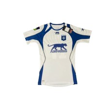 Maillot football vintage domicile AJ Auxerre #17 Pedretti saison 2007-2008