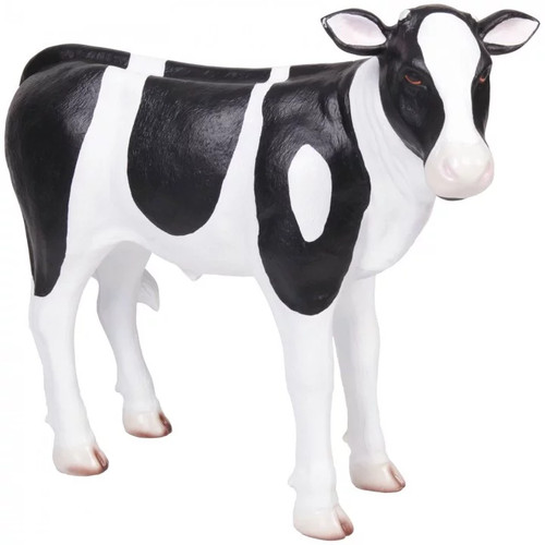 Statue vache résine - , veau