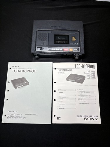 Sony tcd d10 - sony, pro