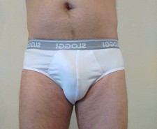 Slip homme blanc Sloggy taille M + perso