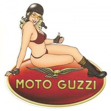 MOTO GUZZI right Pin up