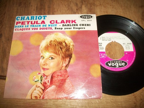 Vinyle tours petula - 45, clark