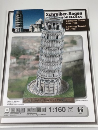 Tour pise maquette - tour, a