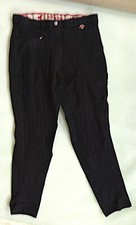 Horka Red Horse culotte d'equitation noir à rauyres stretch 38