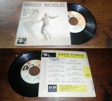 HAROLD NICHOLAS - Hully Gully Fire House French EP Barclay 63' Soul Funk