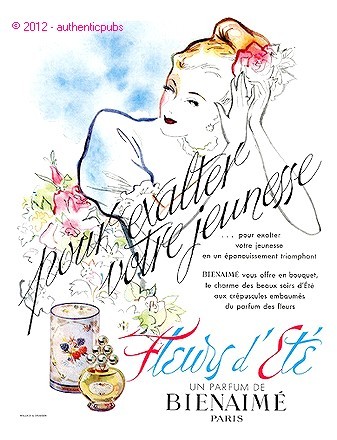 Publicite 1948 parfum - de,