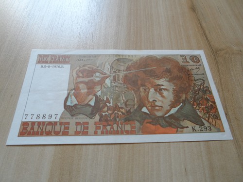 France billet francs - france:, 10