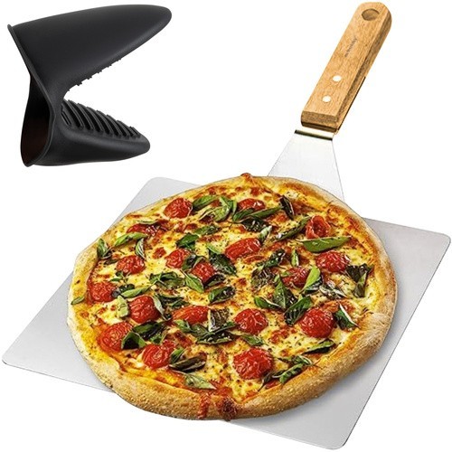 Pelle pizza 30x30 acier - pelle, en