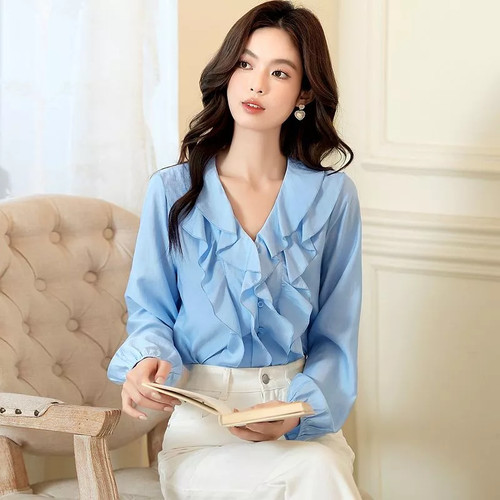 Chemise mousseline soie - chemise,