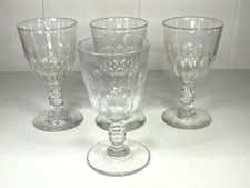 série de 4 grands verres à