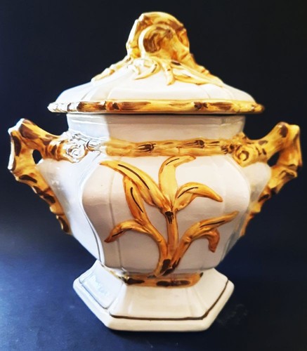 Vintage soupière capodimonte - vintage,