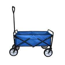 Chariot pour Jardin Pliable Caddie Utilité Brouette Vert Transport Remorque