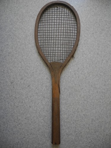 Ancienne raquette tennis bois - ancienne,