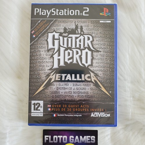 Jeu guitar hero metallica ps2 - jeu,