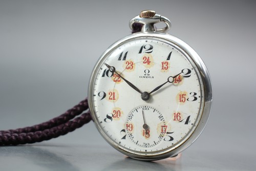 Ancienne montre poche omega - de,