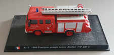 CAMION POMPIERS DU MONDE - DEL PRADO - 1980 FOURGON POMPE TONNE BERLIET 770 KB 6