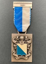 Médaille SUISSE écusson ZURICH MARCHE DU MONT TENDRE 1977 Huguenin Le Locle