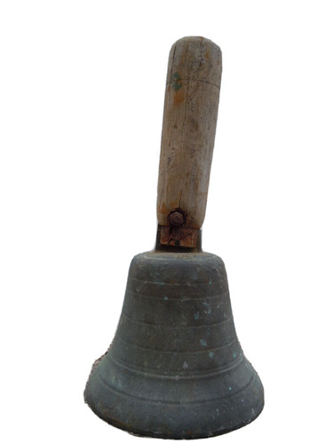 Cloche main bronze - , de