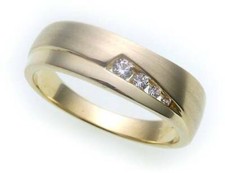 Neuf Femmes Bague or