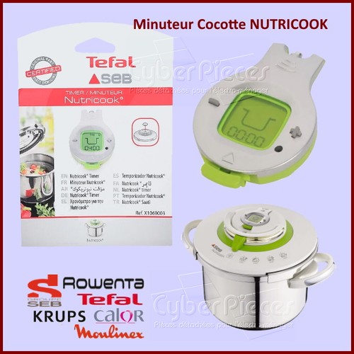 Minuteur cocotte nutricook seb - minuteur,