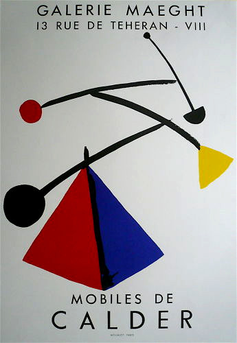 Calder affiche lithographie