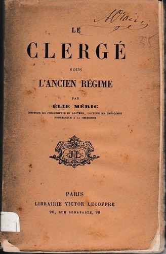 Meric clerge sous - -,