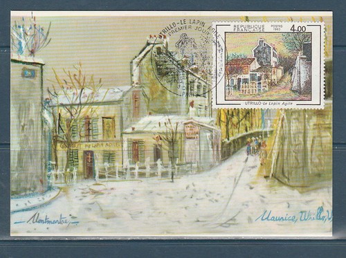 Carte 1er jour tableau - carte,