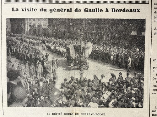 Général gaulle à - le, de