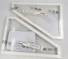 IKEA Ekby Lerberg White Metal