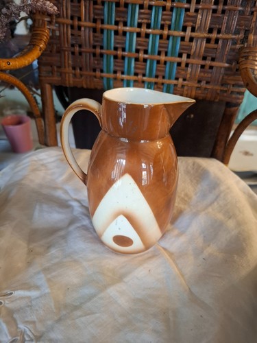 Ancien pichet art deco - art,