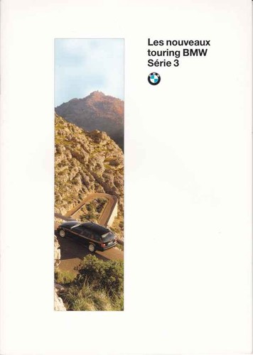 Catalogue brochure bmw serie - serie, 3