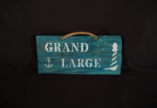 Panneau bois flotté grand - bois, "grand