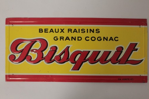 Plaque publicitaire bisquit - plaque,
