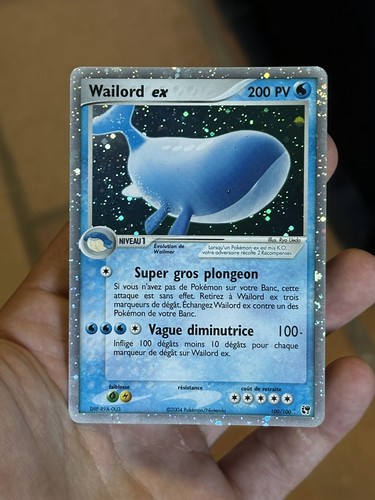 Carte pokémon wailord ex - pokémon,