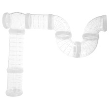  1 ensemble de tubes pour hamsters – Tunnel transparent pour cage d'animaux