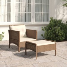 Salon de Jardin 2 pcs avec