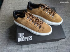 The Kooples Baskets Homme Daim