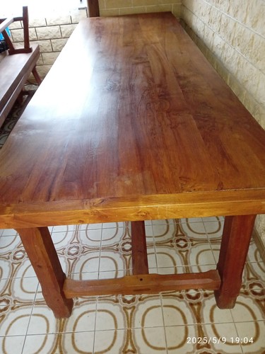 Ancienne table ferme en - de,