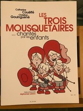 Coueffe / Gouinguené Les trois mousquetaires recueil chant piano partition Leduc