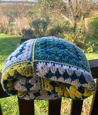 Plaid vintage crochet - , et