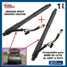 Vérin Coffre Electrique Arrière Gauche + Droit prévu BMW X5 E70 de 2007 à 2013