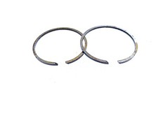 2 SEGMENTS ( AB-FRANCE ) 39 x 1,7mm COUPE OBLIQUE  POUR VELOSOLEX  " NOS "