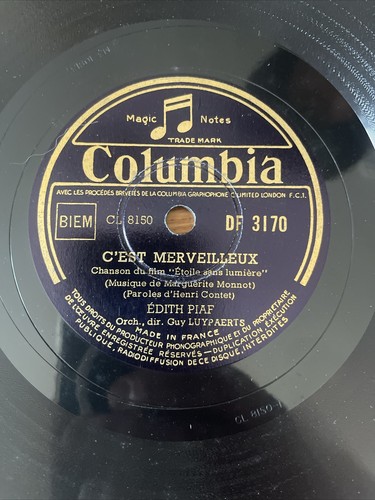 Rpm edith piaf c est - piaf,