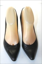 FREE LANCE Escarpins Pointus Tout Cuir Noir T 37.5 BE