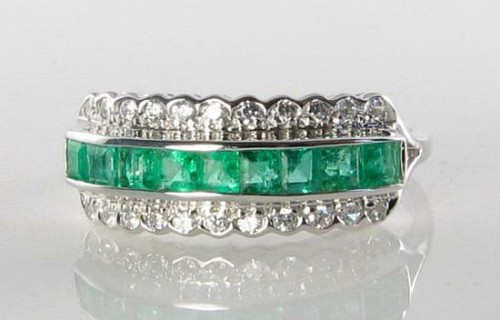 Bague eternity blanc - eternity, 9ct